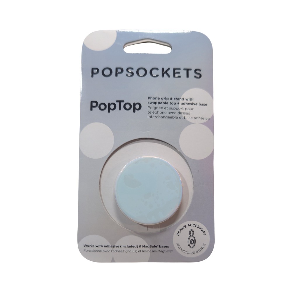 36-N PopSockets PopTop Grip & Stand With Swappable Top Adhesive‎ Base Iridescent